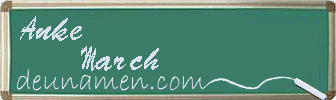 Anke March Visitenkarte